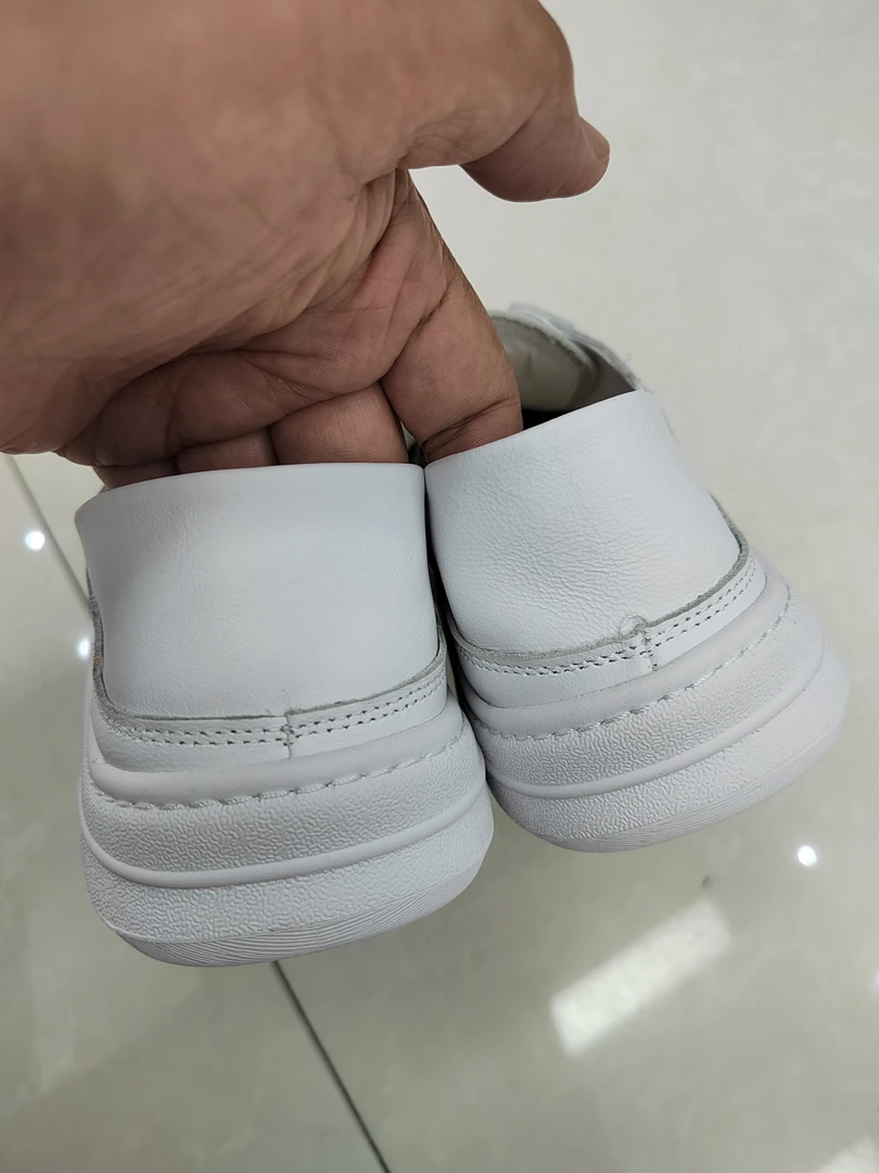 平跟修面休闲板鞋平底圆头单鞋百搭运动鞋白色夏季