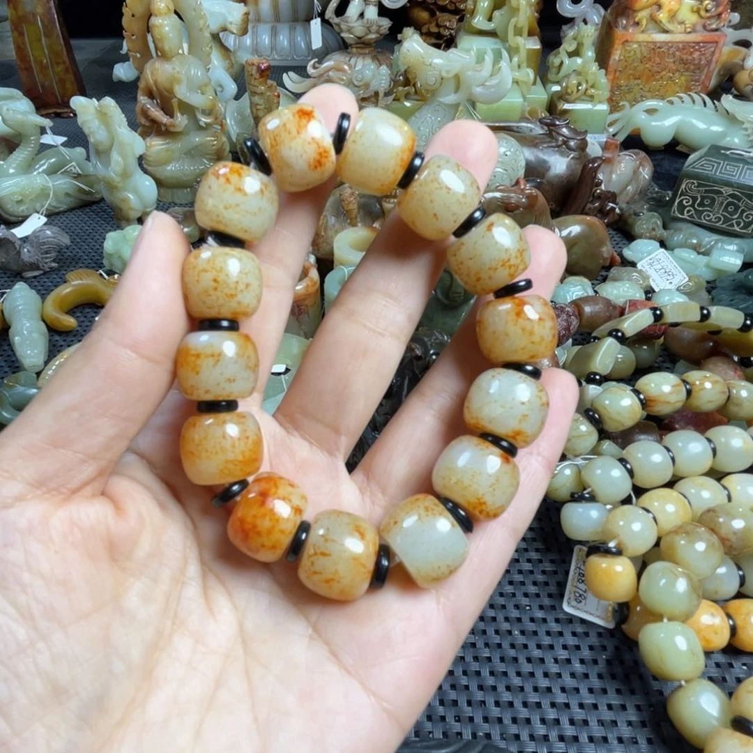 和田玉挂件未镶嵌潮*