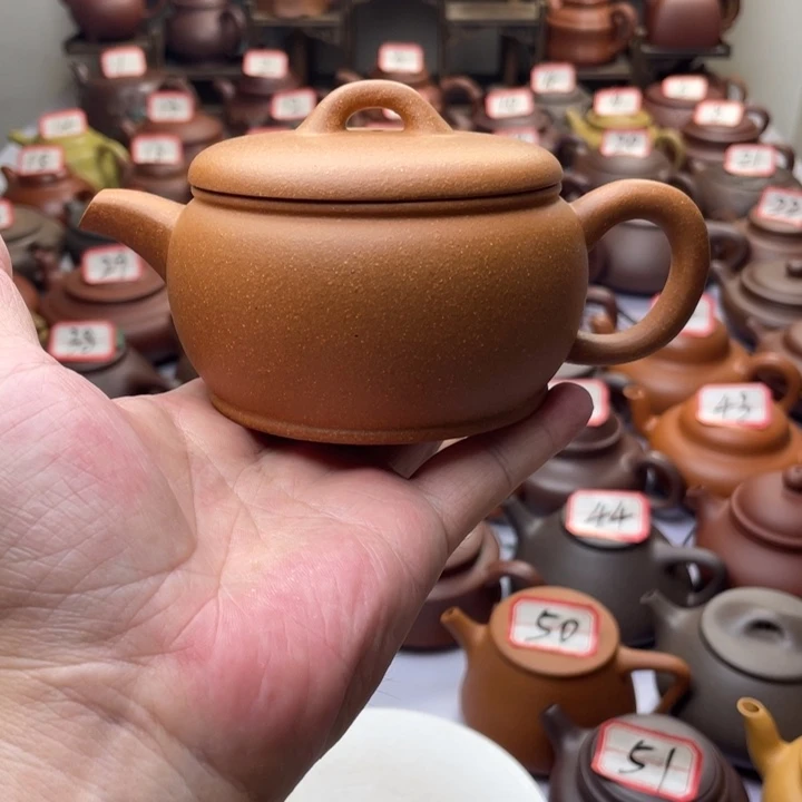 茶壶紫砂宜兴紫砂半手工