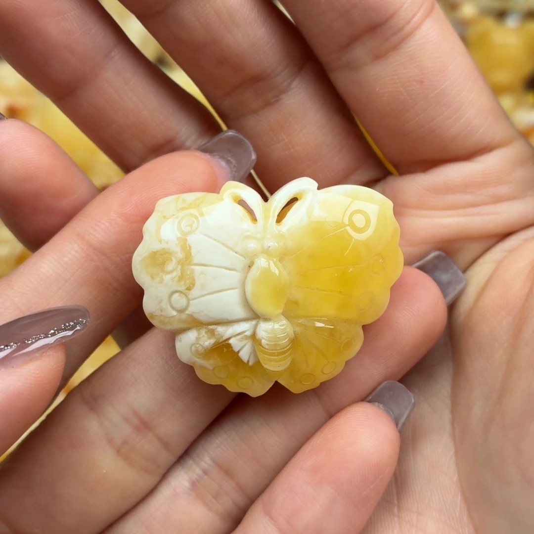 裸石琥珀未镶嵌蜜蜡