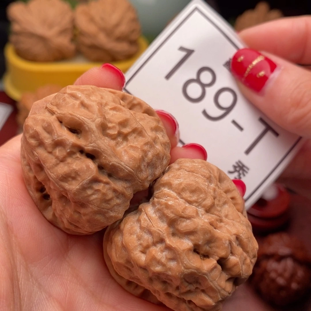 文玩核桃把件三角蛙39