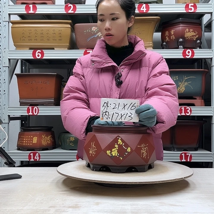 花盆紫砂紫砂花盆