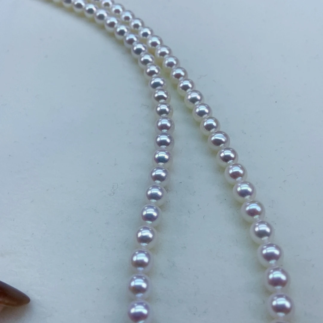 银S925镶嵌6/6.5极强天女光淡水珍珠