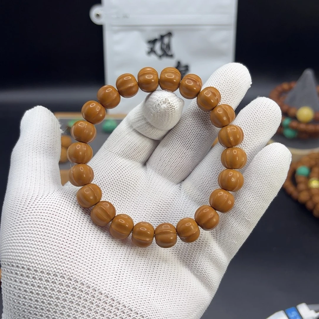 猴头核桃手串鲨鱼背