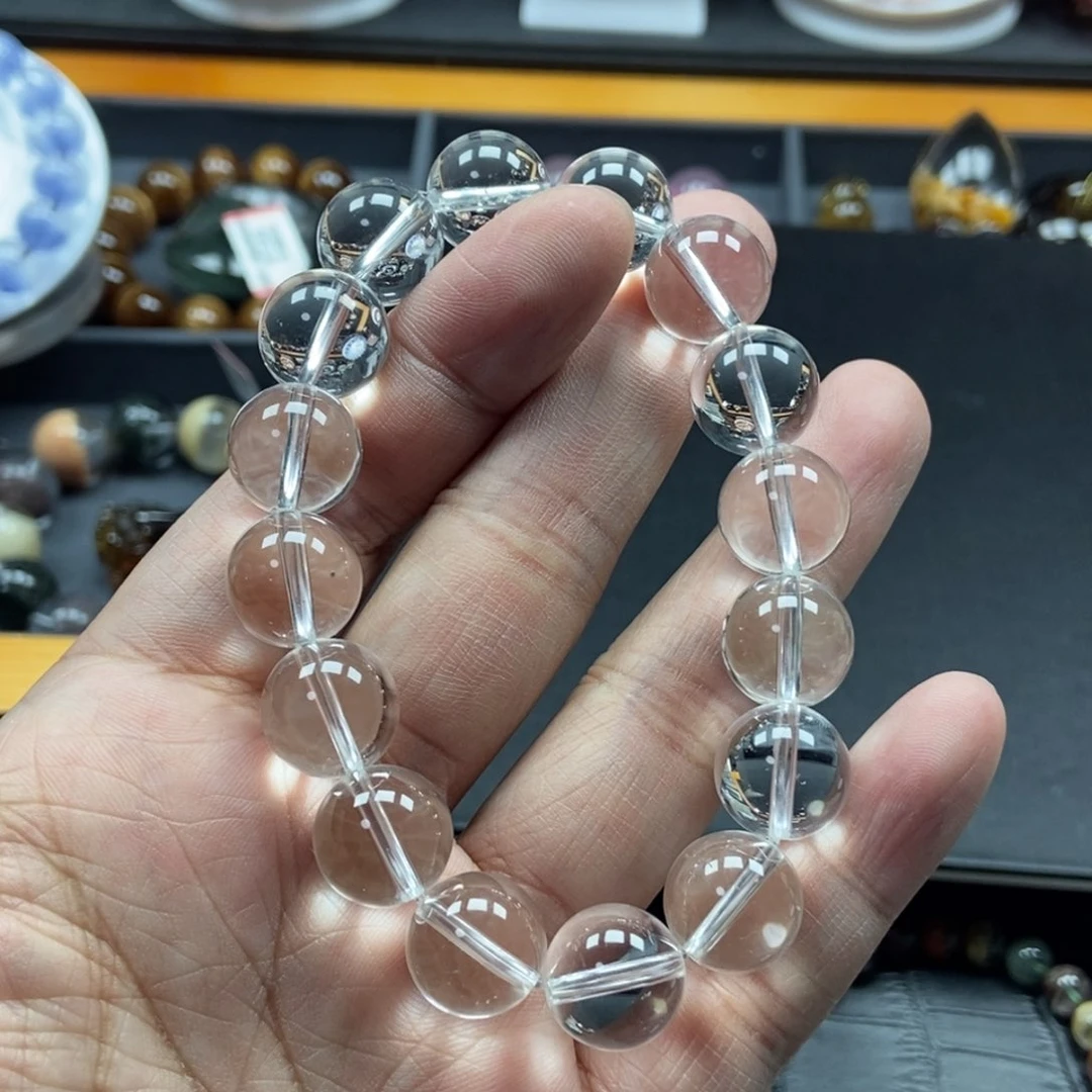 水晶白水晶手链8未镶嵌康***佬