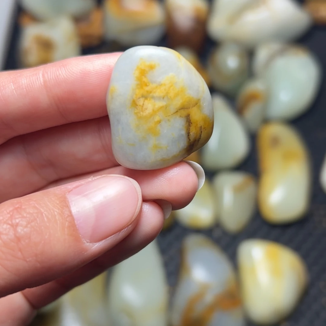 和田玉未镶嵌挂件A32