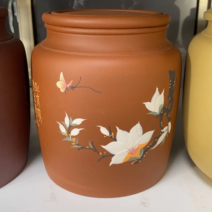 紫砂茶叶罐紫砂茶叶罐