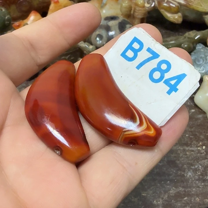古***道未镶嵌颈饰玛瑙/玉髓
