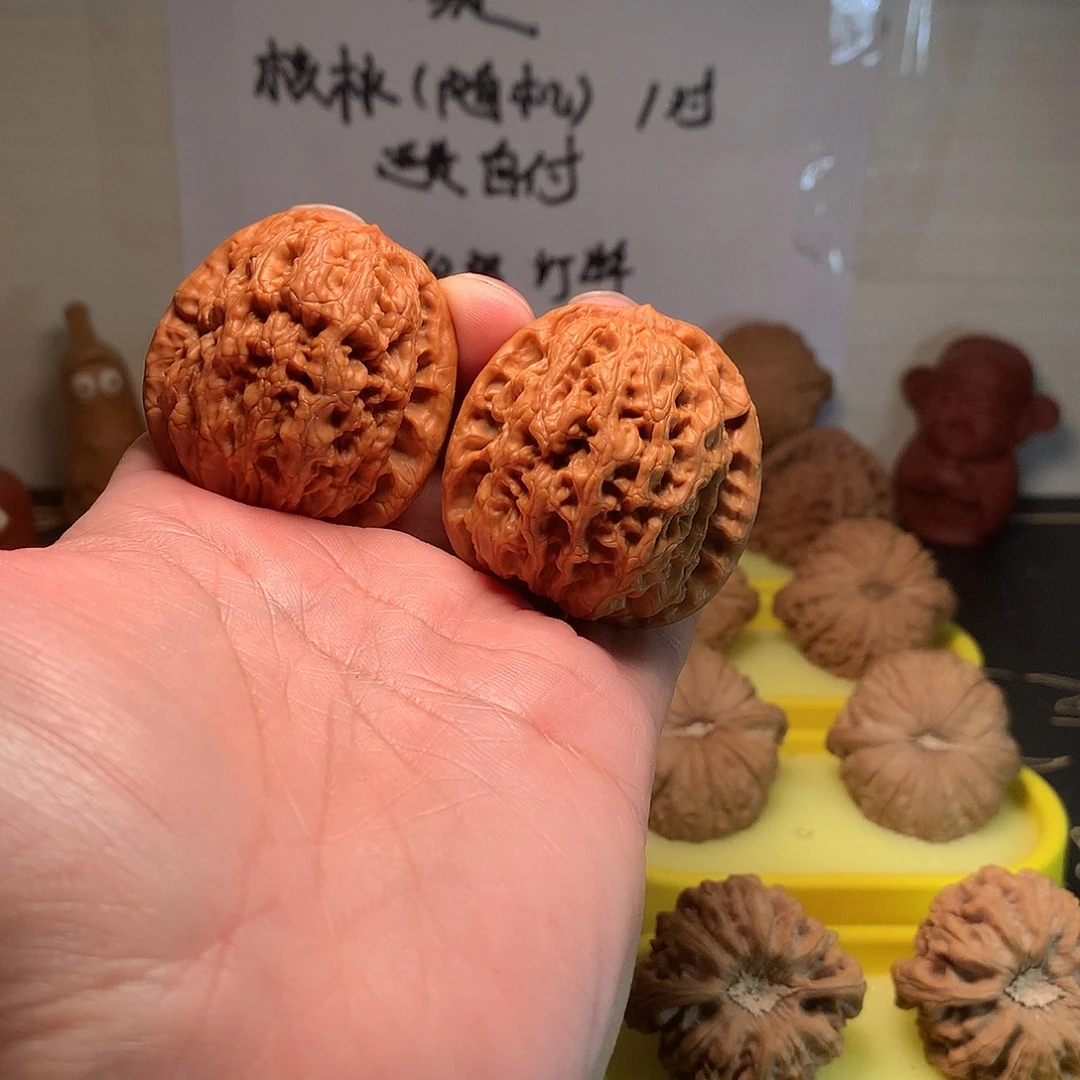 文玩核桃把件40将军榜核桃