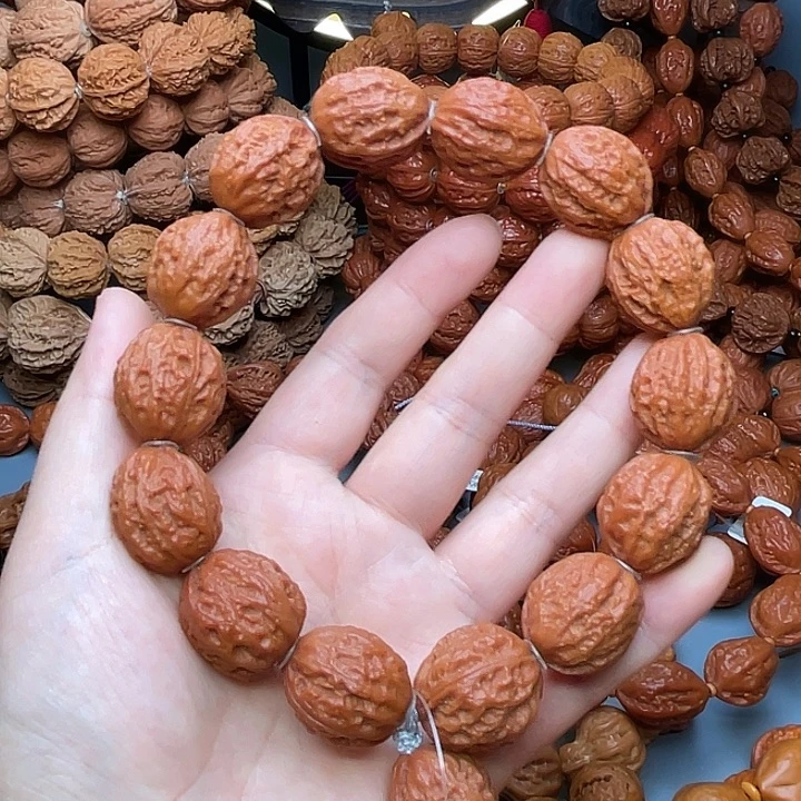 文玩核桃手串小粗筋八楞