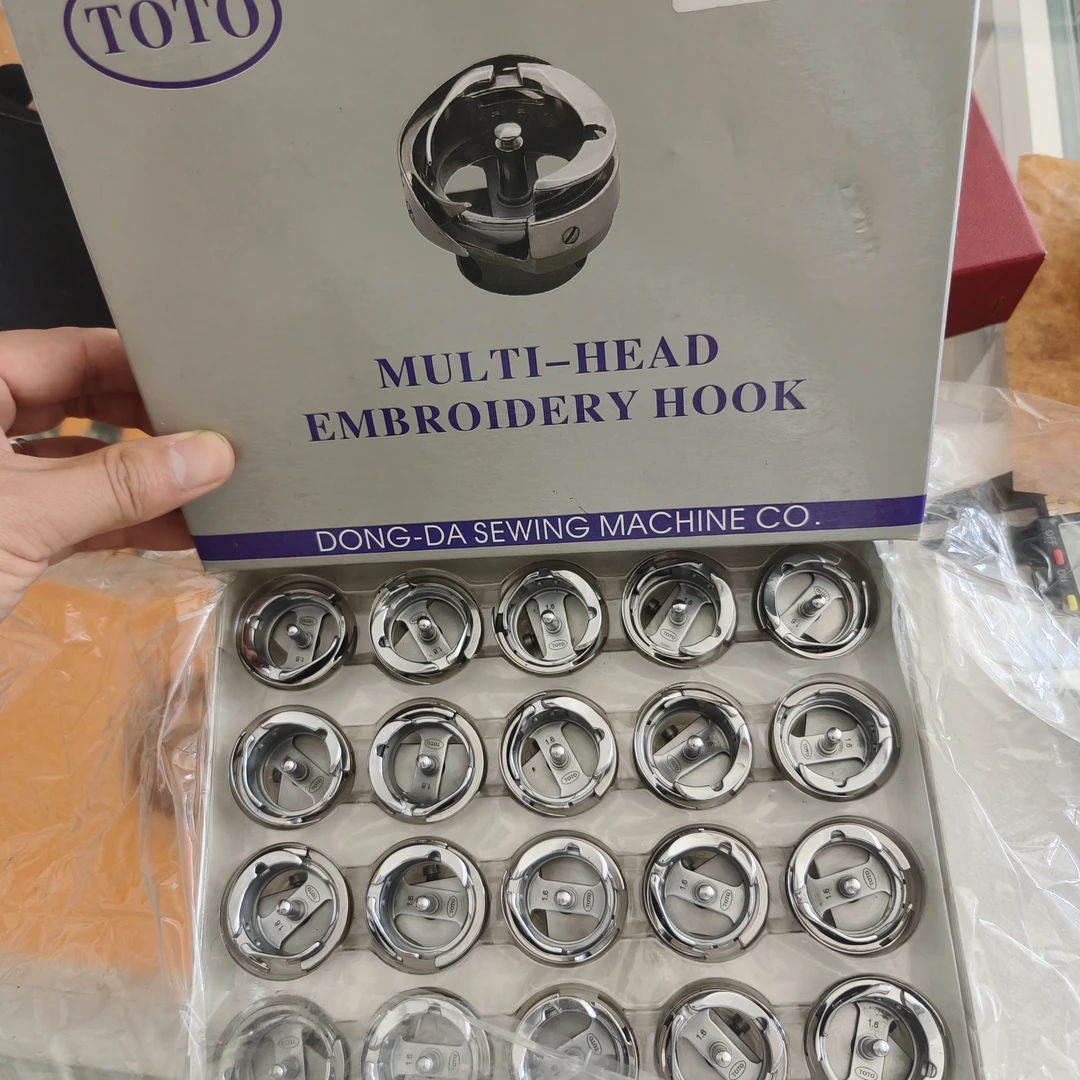 台湾TOTO1.6倍绣花机旋梭正品