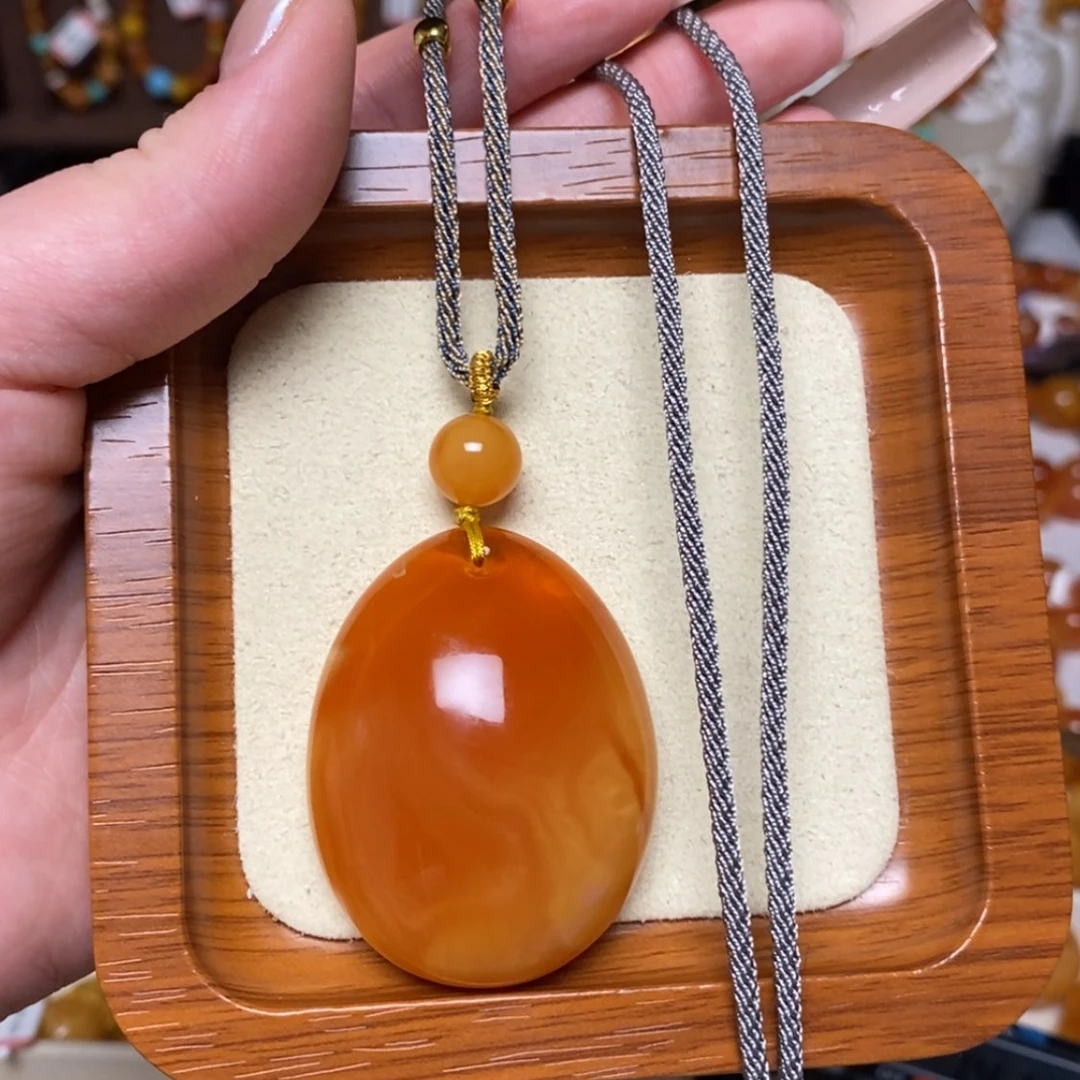 【闪购商品】蜜蜡颈饰未镶嵌项链