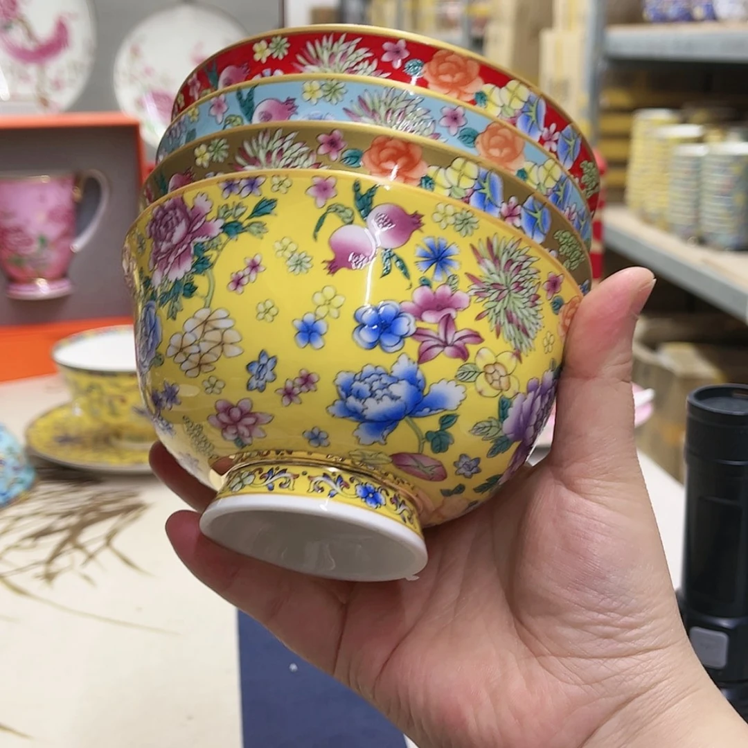 【闪购商品】骨瓷5英寸4混。。。。。。