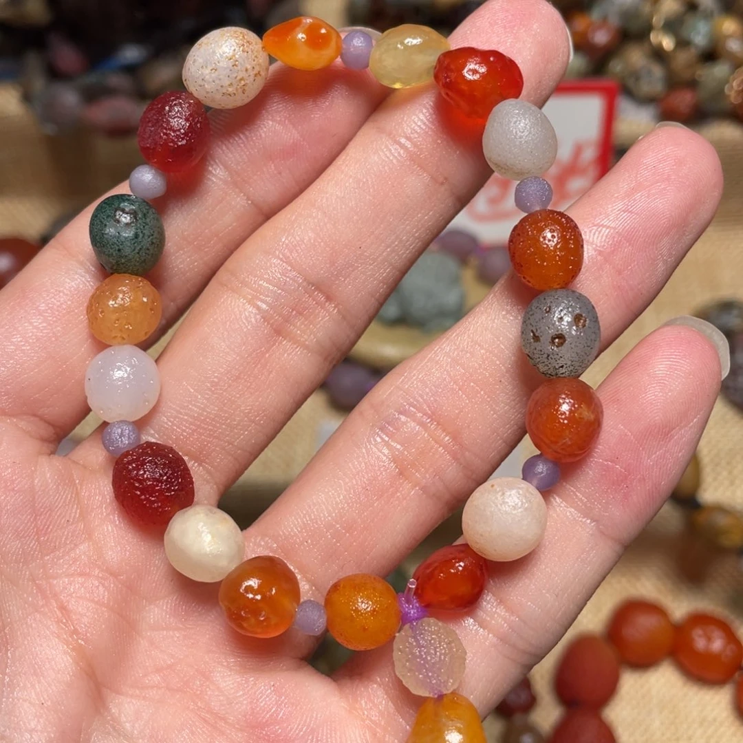 玛瑙/玉髓手链未镶嵌