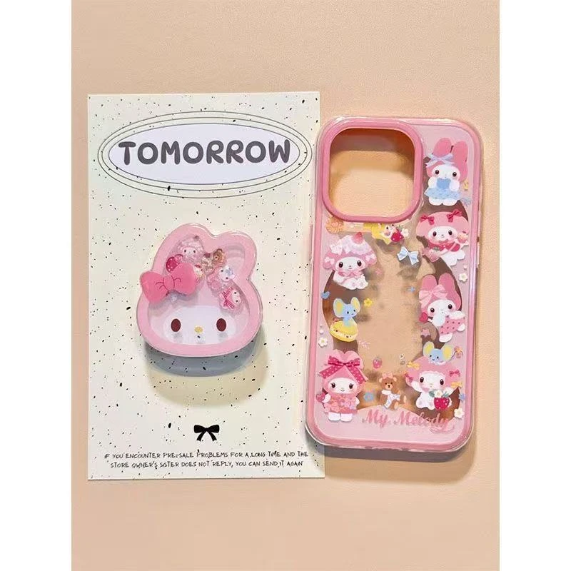 围边库洛米适用苹果15Pro手机壳iPhone16promax创意14/13女12卡通