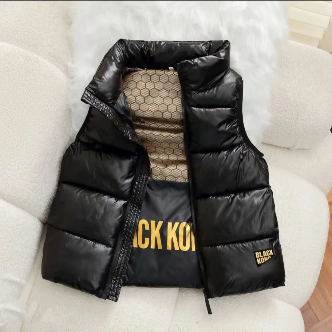 爆款童装马甲加厚时尚保暖洋气外穿百搭韩版中大童男萌娃冬装09