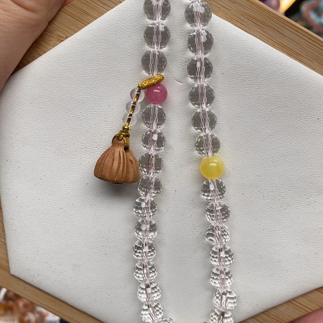 水晶手链未镶嵌多样性发一