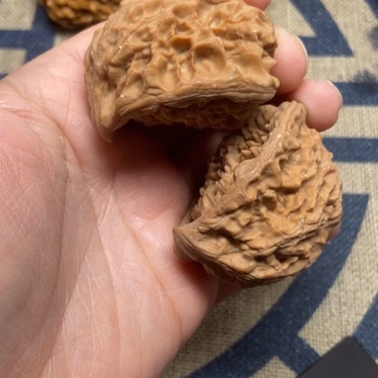 吊坠文玩核桃蛇头全品45