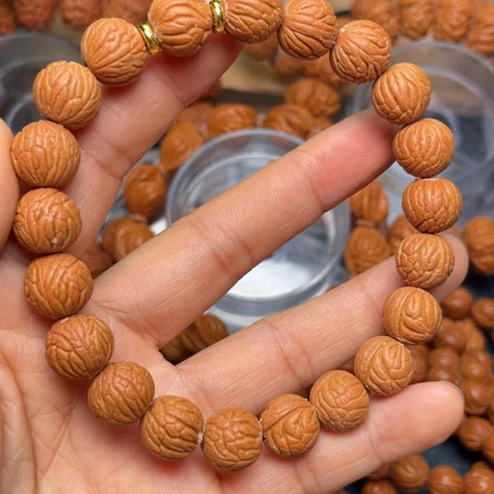 桃核手串龙纹桃核12