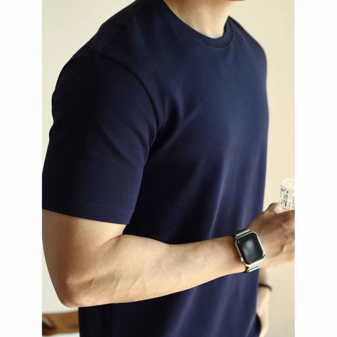 【Q】三色短袖宽松-H家（胸前大标）