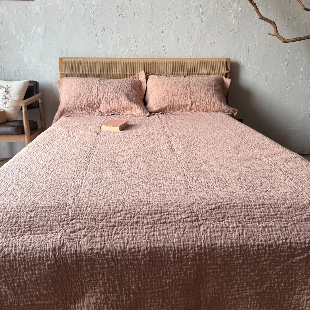 【新品上新】 汉麻床盖三件套大床单 高克重 高品质