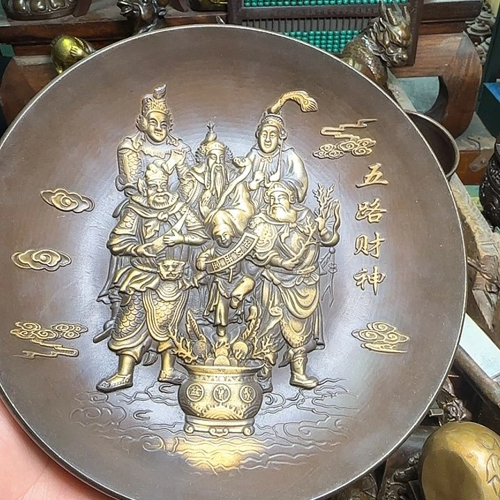 铜器办公室茶室摆件