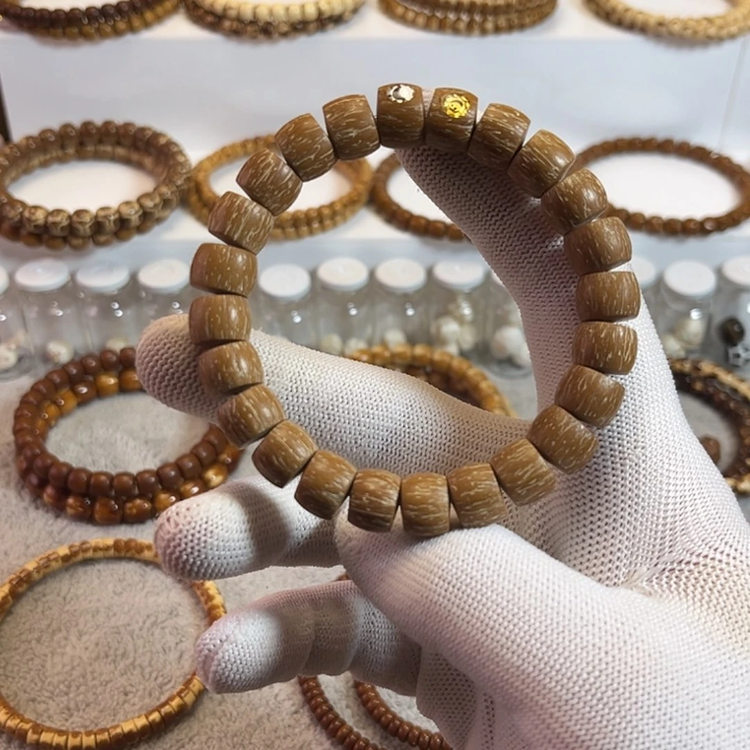 数****手串紫金鼠原皮实心直切