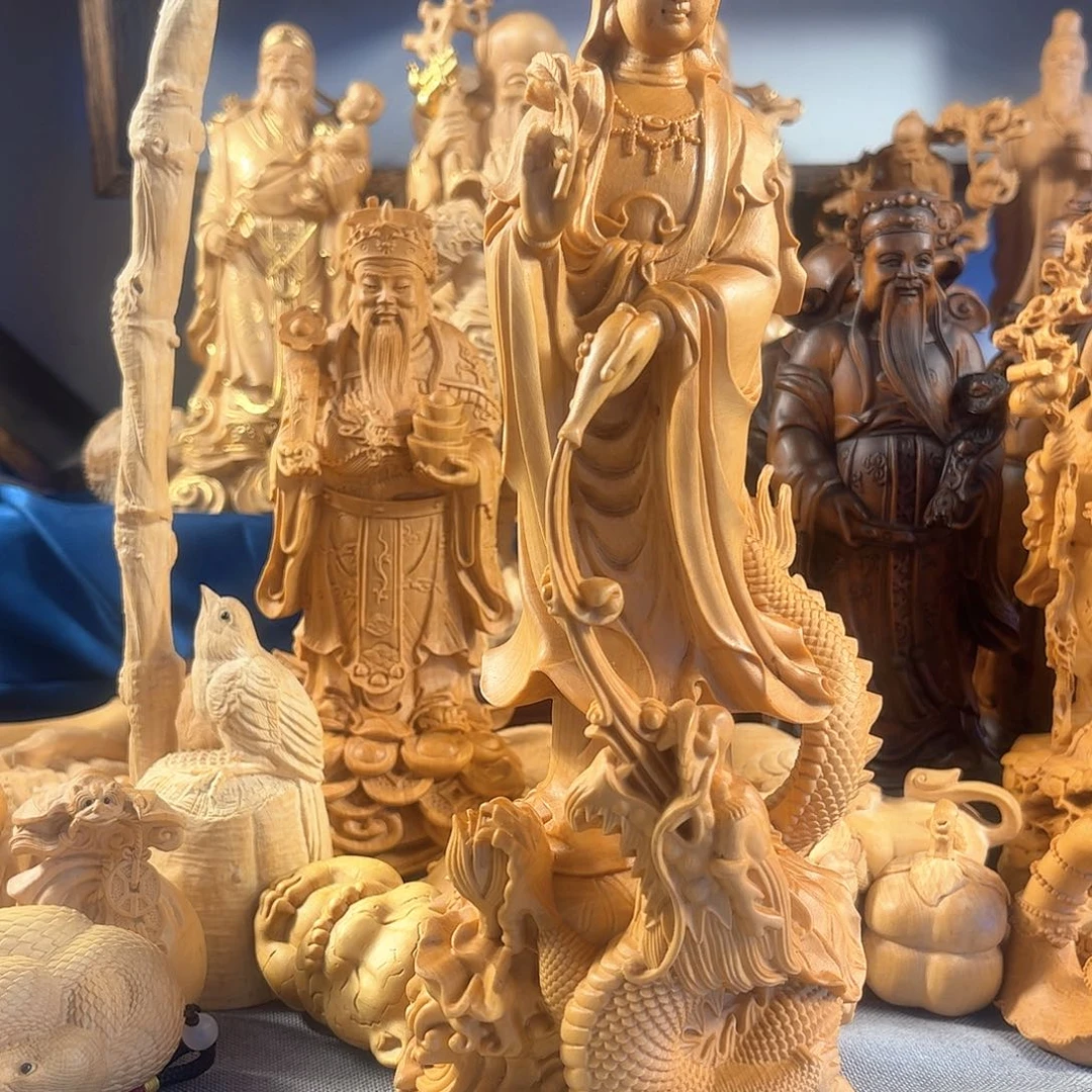 ****夜黄杨木小叶黄杨龙观音26cm