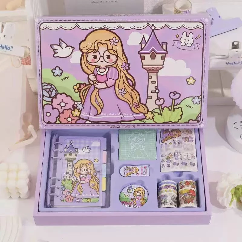 麦和小啾啾手账本礼盒