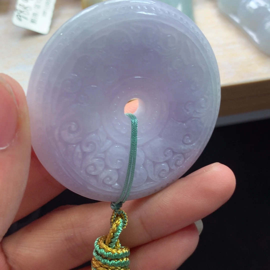 颈饰未镶嵌翡翠吊坠