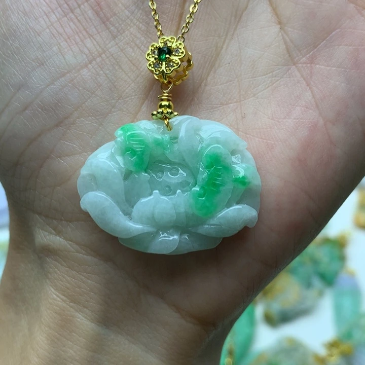 颈饰未镶嵌翡翠翡翠