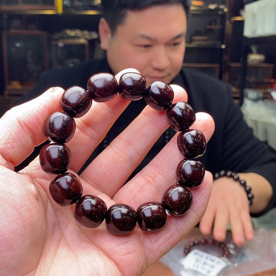 檀香紫檀（小叶紫檀）手串/手链老*