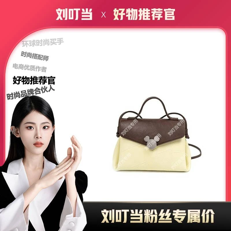 【刘叮当甄选】BM新款手提百搭高级质感皮斜挎小包F-04