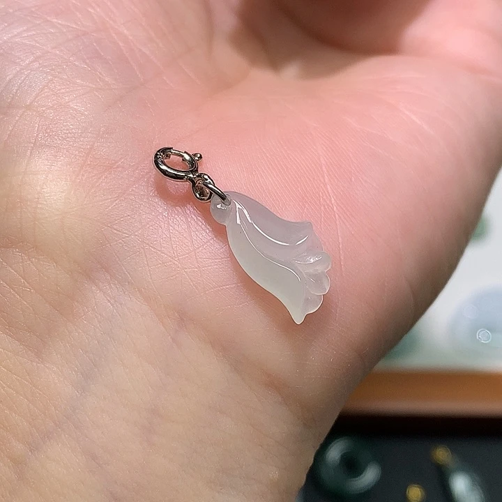 颈饰银S925镶嵌翡翠5