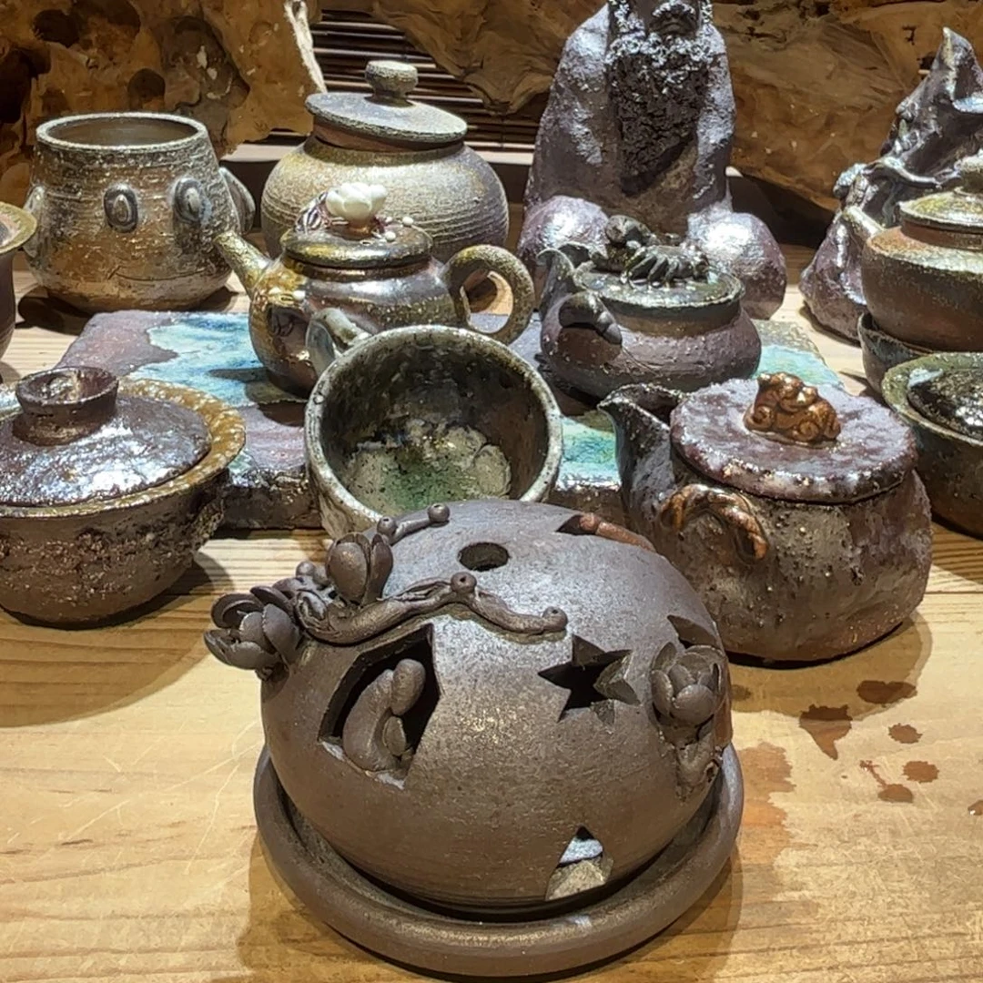 柴烧茶具清仓特价