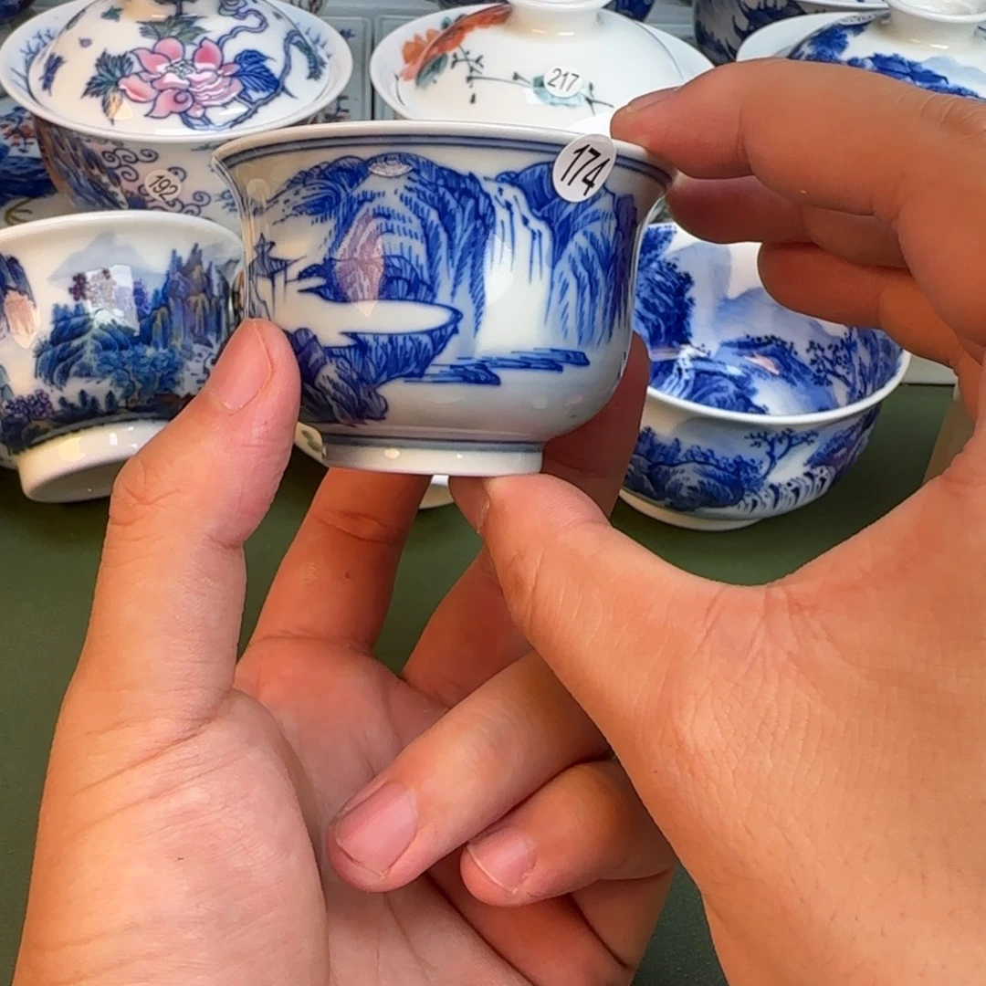 彦祖纯手工手绘茶具174