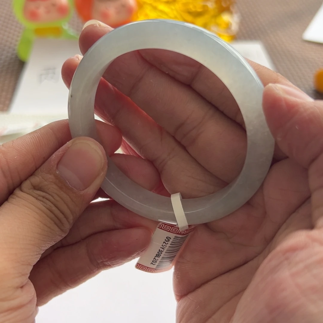 翡翠未镶嵌手镯31号 53