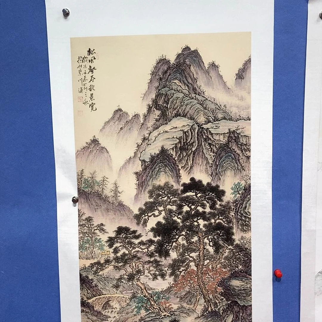 国画李川浦画家作品