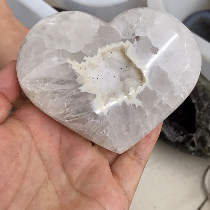紫晶珠宝半成品未镶嵌
