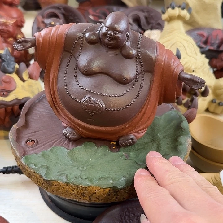 紫砂茶宠雕塑瑕疵茶宠