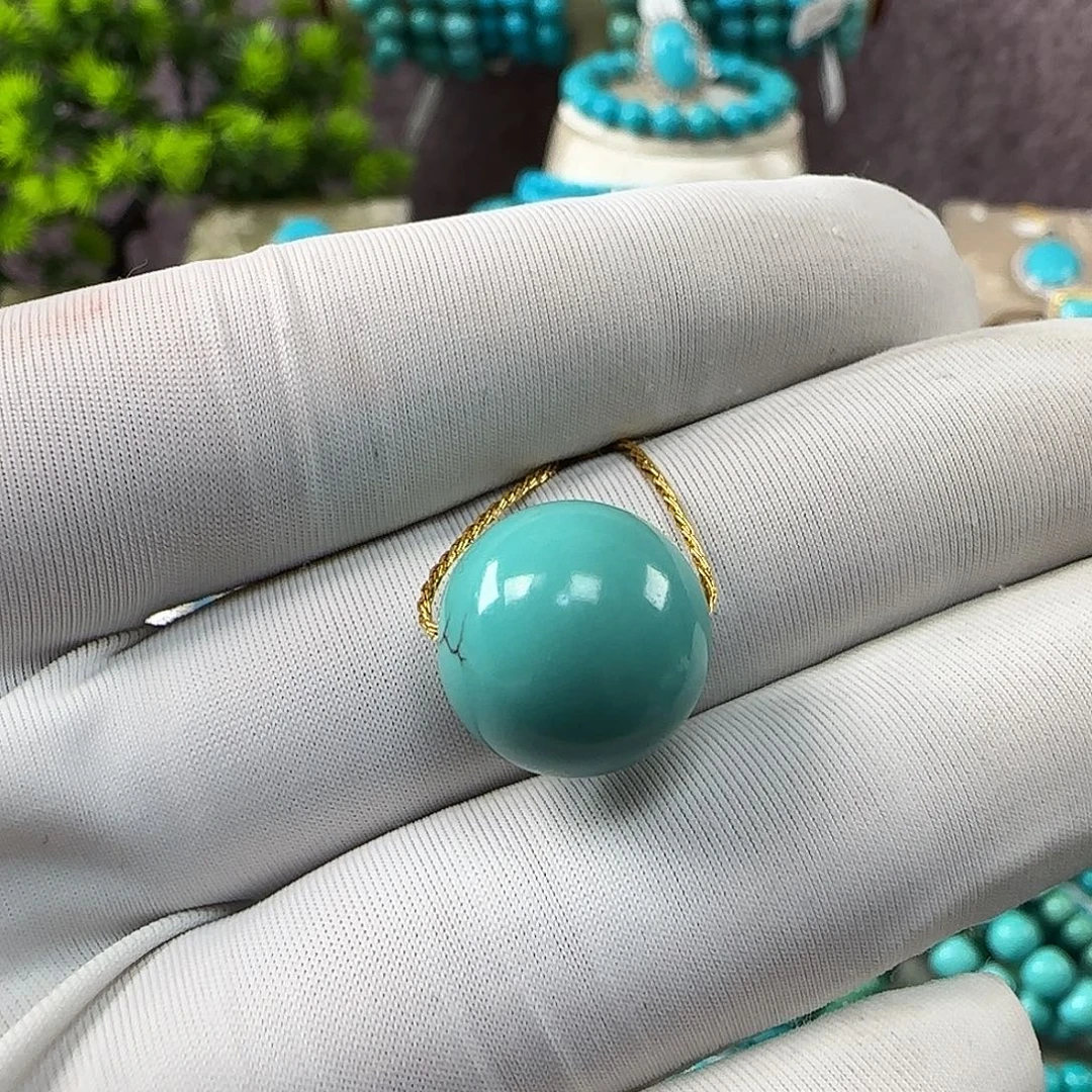 绿松石未镶嵌13mm+