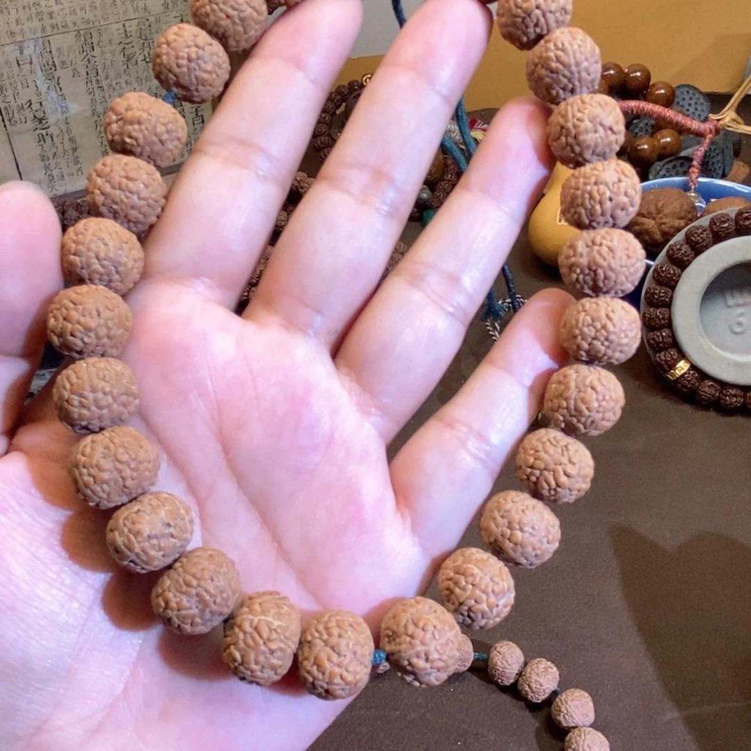 爱***年吊坠金刚菩提一档大尺龙鳞手持
