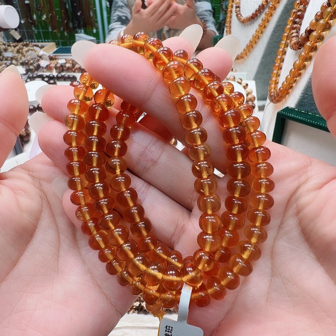 琥珀未镶嵌裸石抚顺琥珀7金珀