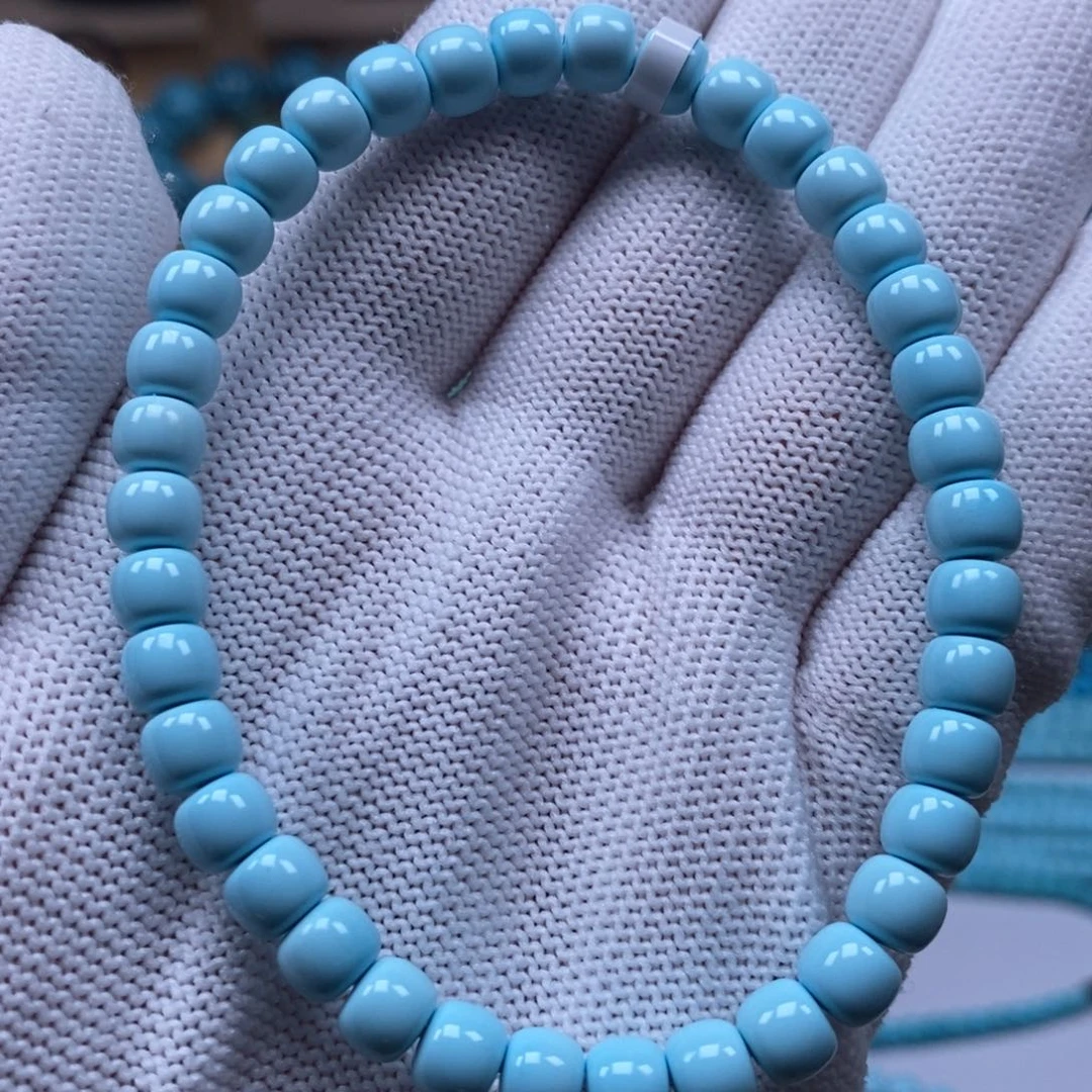 绿松石未镶嵌原矿纯干料绿松石