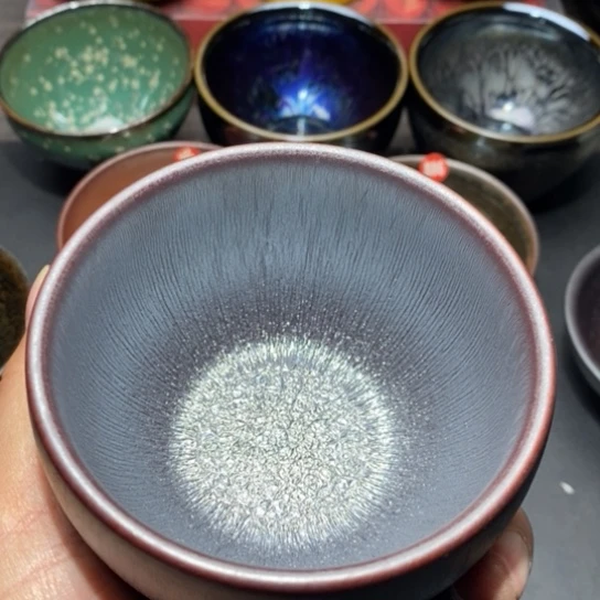 h***n茶盏建盏主人杯茶壶盖碗品茗杯32