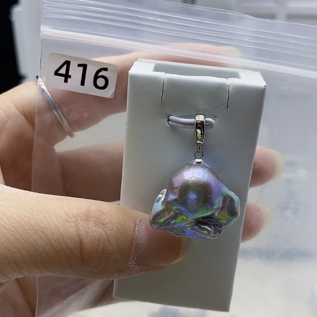 颈饰合金淡水珍珠