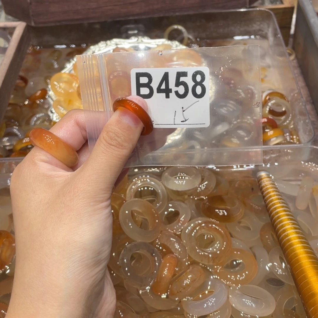 玛瑙/玉髓未镶嵌戒指458