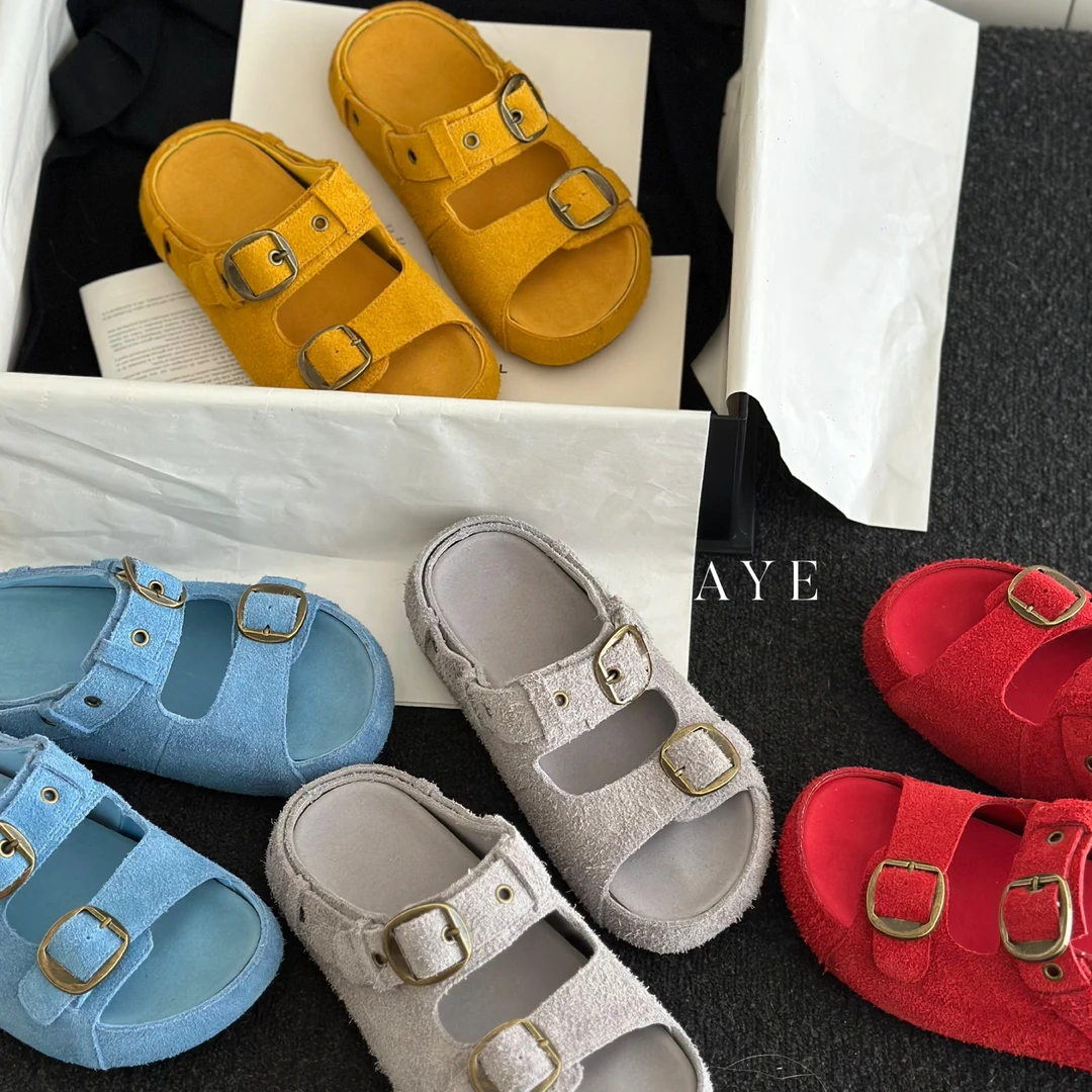 【AYE】25SS｜春夏好心情拖鞋｜多巴胺配色时尚百搭多彩休闲软底