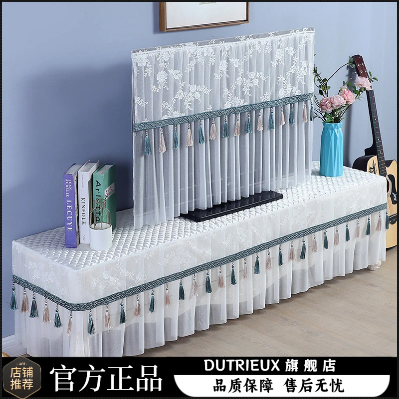 简约时尚电视罩防尘罩液晶电视机套罩大气电视盖布盖巾