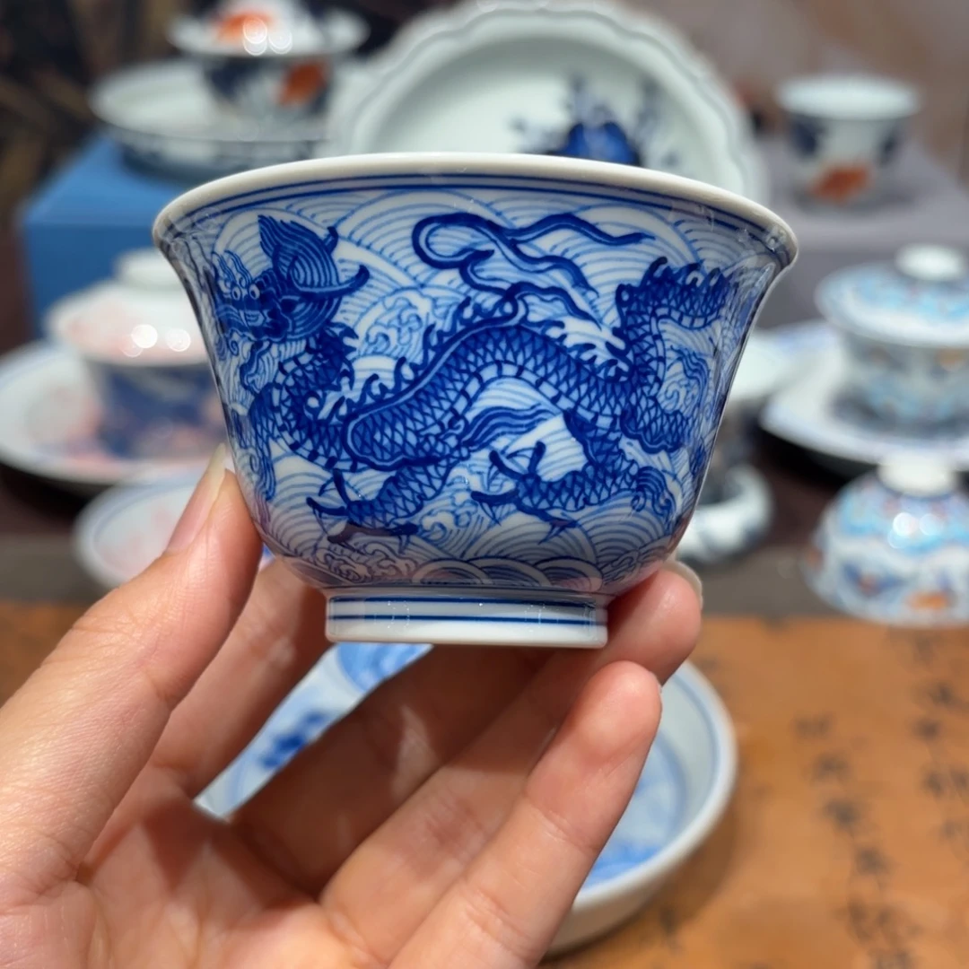 手工手绘陶瓷茶具